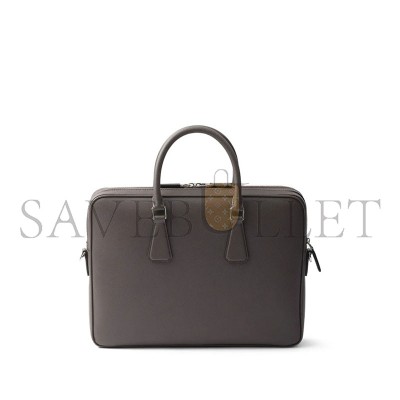 PRADA STRUCTURED LAPTOP BAG 2VE368 (36*28*4cm) 